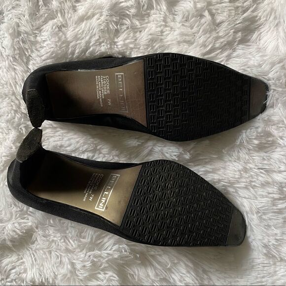 Bellini Boots Sock Pull On Booties Black Heeled Women’s Size 7W - Picture 12 of 15